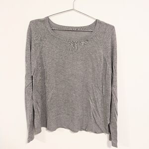 Zara Fine Knit Sweater – Grey, Women's S
